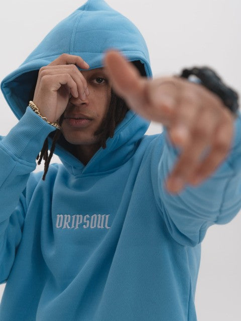 ESSENTIAL HOODIE | BABY BLUE